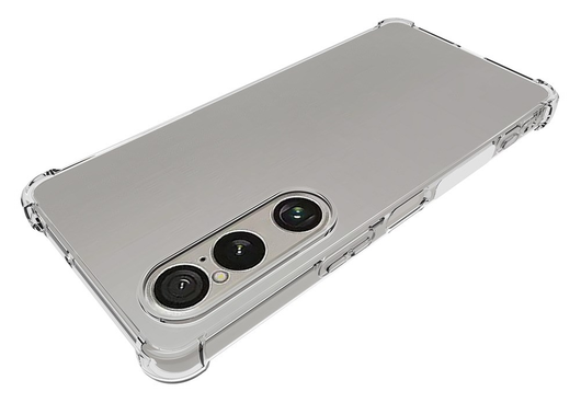 Sony Xperia 1 VII Hoesje Schokbestendig en Dun TPU Back Cover Transparant afbeelding 4
