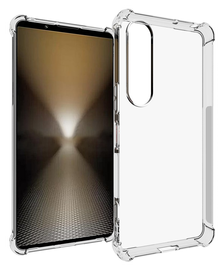 Sony Xperia 1 VII Hoesje Schokbestendig en Dun TPU Back Cover Transparant