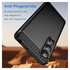 Sony Xperia 1 VII Hoesje Geborsteld TPU Flexibele Back Cover Zwart afbeelding 4