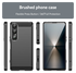 Sony Xperia 1 VII Hoesje Geborsteld TPU Flexibele Back Cover Zwart afbeelding 8