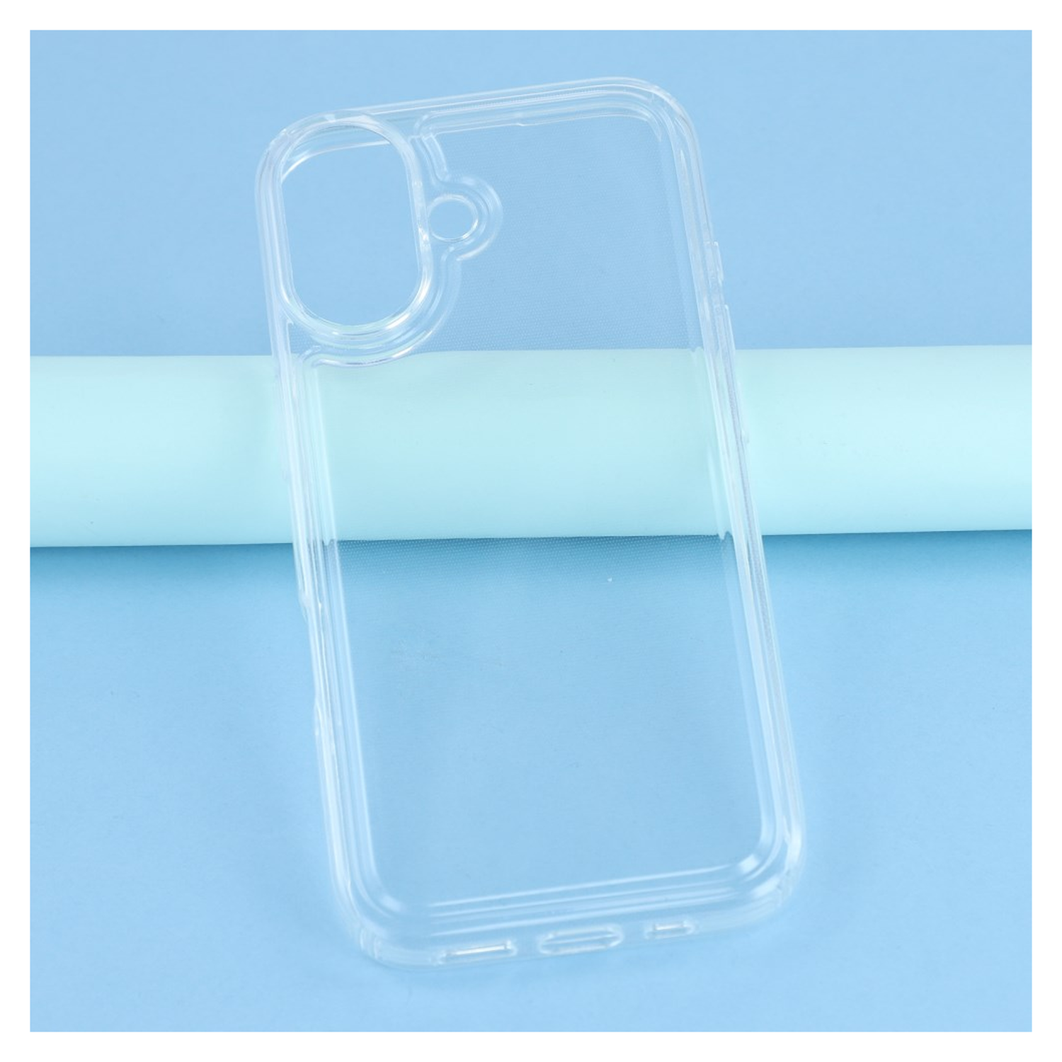 Apple iPhone 17 Hoesje Dun TPU Back Cover Transparant afbeelding 3