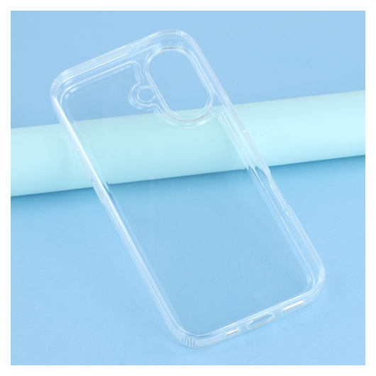 Apple iPhone 17 Hoesje Dun TPU Back Cover Transparant afbeelding 4