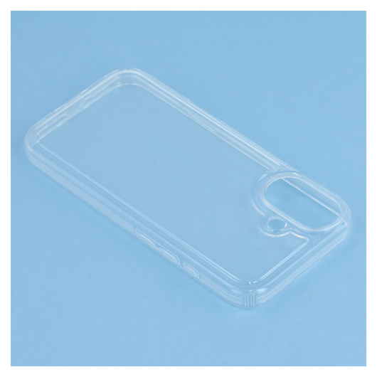 Apple iPhone 17 Hoesje Dun TPU Back Cover Transparant afbeelding 5
