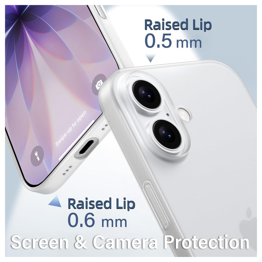 Apple iPhone 17 Hoesje Dun TPU Back Cover Transparant afbeelding 3