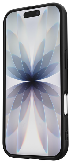 Apple iPhone 17 Hoesje Dun TPU Back Cover Matte Zwart afbeelding 9