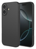 Apple iPhone 17 Hoesje Dun TPU Back Cover Matte Zwart