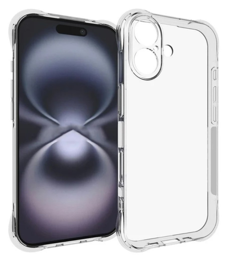 Apple iPhone 17 Hoesje Schokbestendig en Dun TPU Back Cover Transparant afbeelding 1