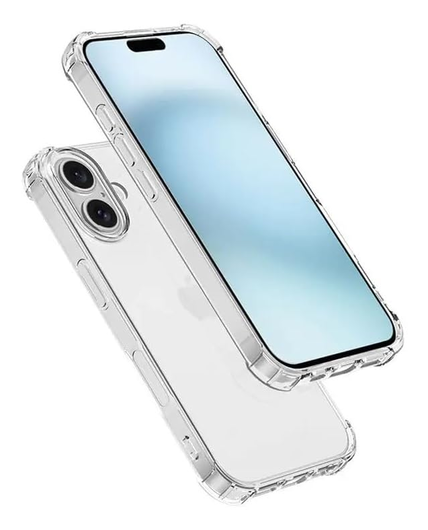 Apple iPhone 17 Hoesje Schokbestendig en Dun TPU Back Cover Transparant afbeelding 1