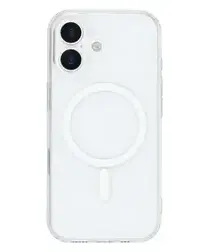 Apple iPhone 17 Hoesje MagSafe Dun TPU Back Cover Transparant afbeelding