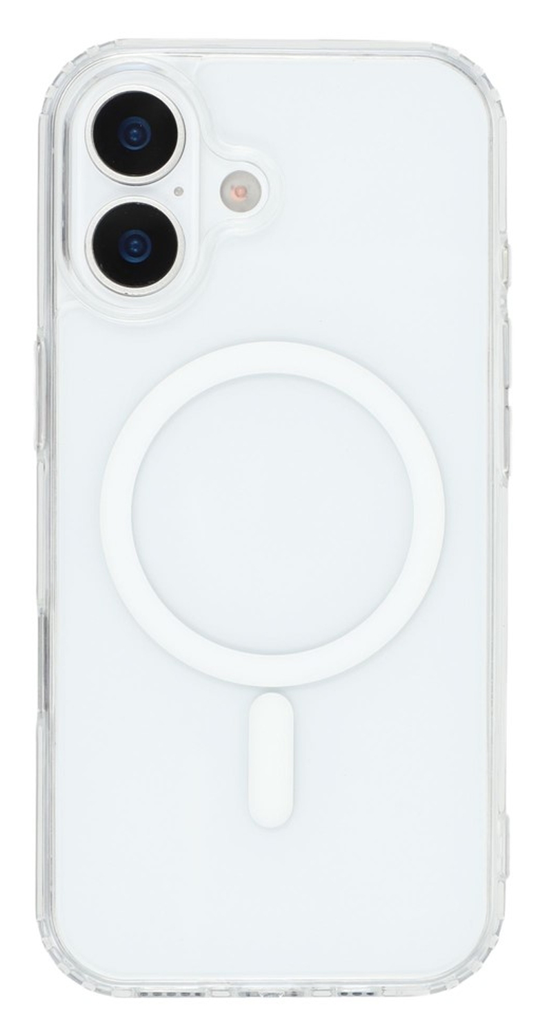 Apple iPhone 17 Hoesje MagSafe Dun TPU Back Cover Transparant afbeelding 1