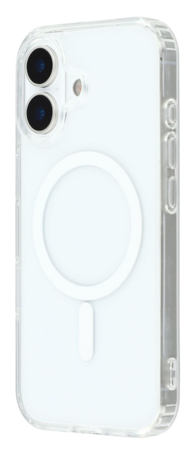 Apple iPhone 17 Hoesje MagSafe Dun TPU Back Cover Transparant afbeelding 4