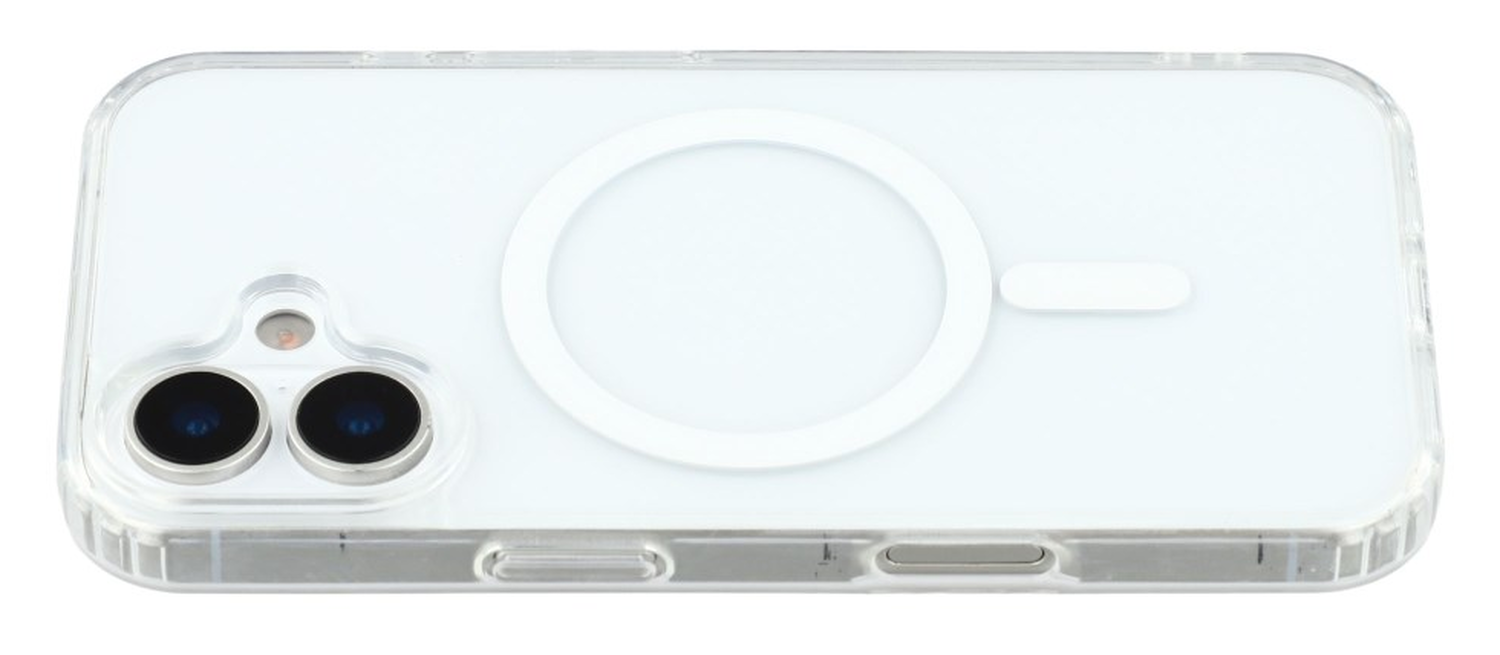 Apple iPhone 17 Hoesje MagSafe Dun TPU Back Cover Transparant afbeelding 6