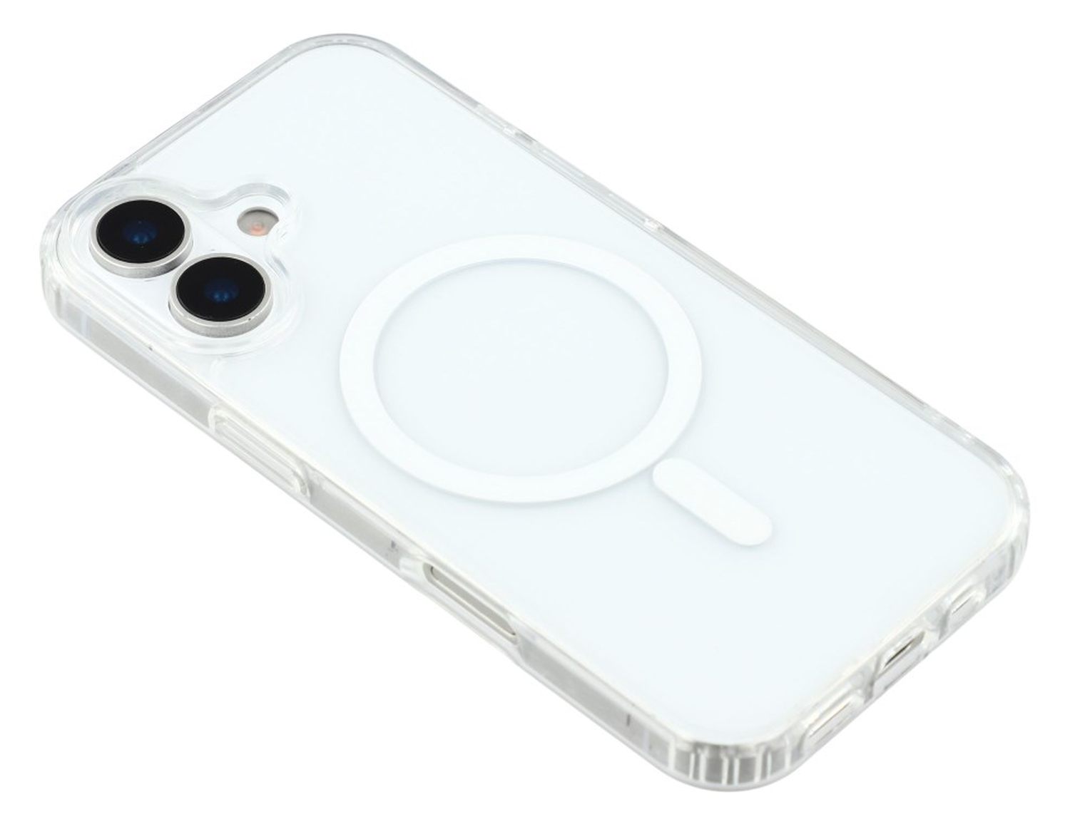 Apple iPhone 17 Hoesje MagSafe Dun TPU Back Cover Transparant afbeelding 9