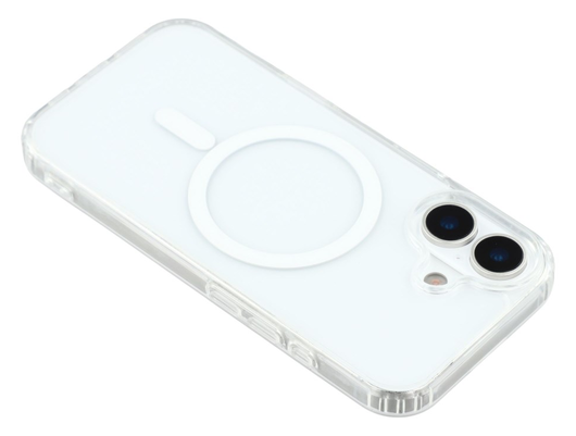 Apple iPhone 17 Hoesje MagSafe Dun TPU Back Cover Transparant afbeelding 8