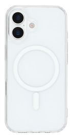 Apple iPhone 17 Hoesje MagSafe Dun TPU Back Cover Transparant afbeelding