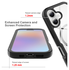 Apple iPhone 17 Hoesje Full Protect 360° Cover met MagSafe Zwart afbeelding 5