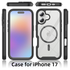 Apple iPhone 17 Hoesje Full Protect 360° Cover met MagSafe Zwart afbeelding 6
