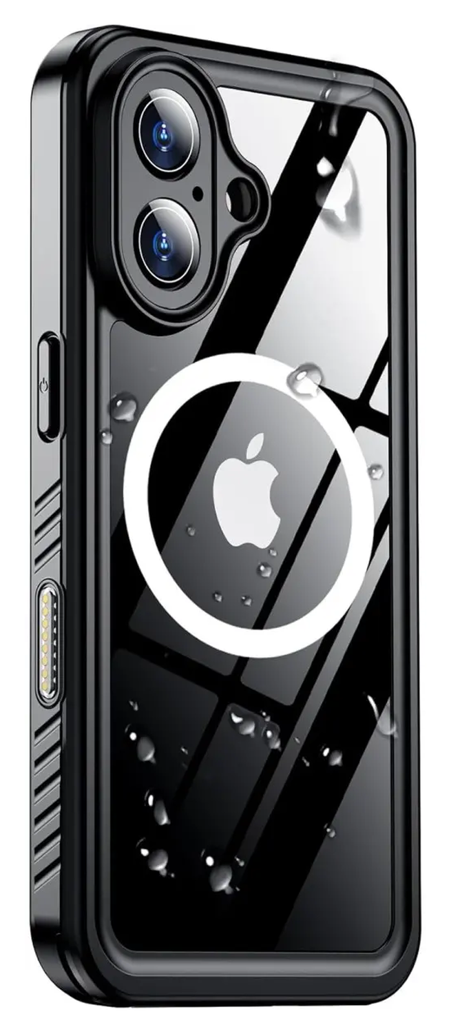 SBG Outdoor Case Apple iPhone 17 Waterdicht met MagSafe Zwart afbeelding 2