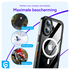 SBG Outdoor Case Apple iPhone 17 Waterdicht met MagSafe Zwart afbeelding 4