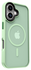 Apple iPhone 17 Hoesje met MagSafe Back Cover Matte Groen afbeelding 11