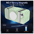 Apple iPhone 17 Hoesje met MagSafe Back Cover Matte Groen afbeelding 6