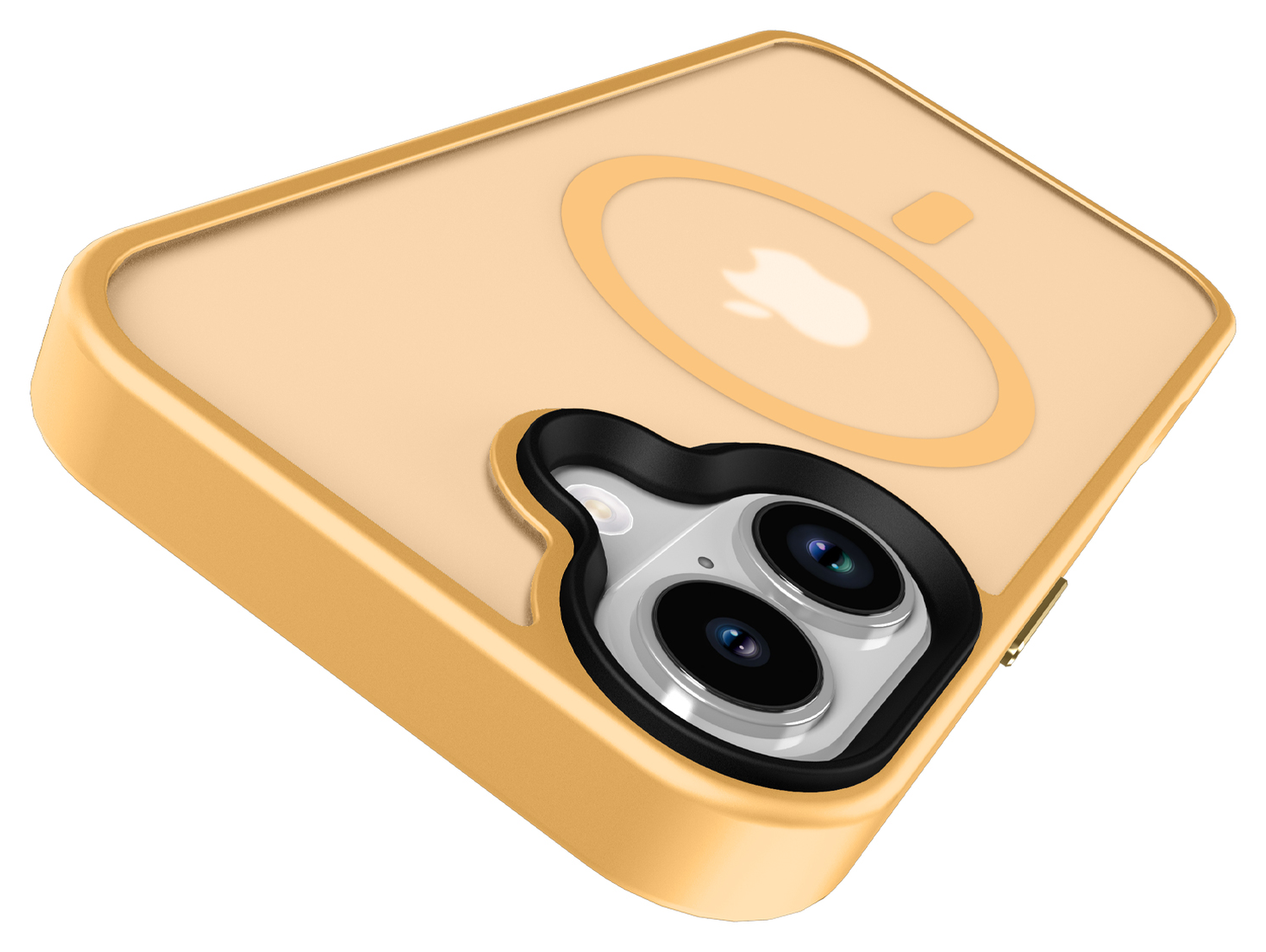 Apple iPhone 17 Hoesje met MagSafe Back Cover Matte Oranje afbeelding 9