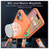 Apple iPhone 17 Hoesje met MagSafe Back Cover Matte Oranje afbeelding 2