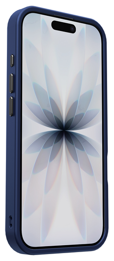 Apple iPhone 17 Hoesje met MagSafe Back Cover Matte Donker Blauw afbeelding 15