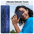 Apple iPhone 17 Hoesje met MagSafe Back Cover Matte Donker Blauw afbeelding 4