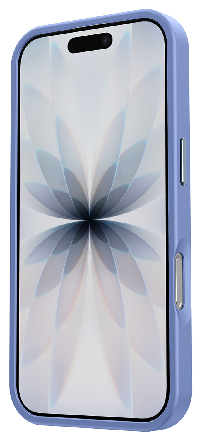 Apple iPhone 17 Hoesje met MagSafe Back Cover Matte Blauw afbeelding 12