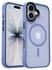 Apple iPhone 17 Hoesje met MagSafe Back Cover Matte Blauw
