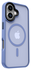 Apple iPhone 17 Hoesje met MagSafe Back Cover Matte Blauw afbeelding 9