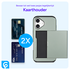 Apple iPhone 17 Hoesje met Slider Kaarthouder Back Cover Groen afbeelding 4