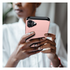 Apple iPhone 17 Hoesje met Slider Kaarthouder Back Cover Roze afbeelding 7