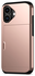 Apple iPhone 17 Hoesje met Slider Kaarthouder Back Cover Roze afbeelding 11