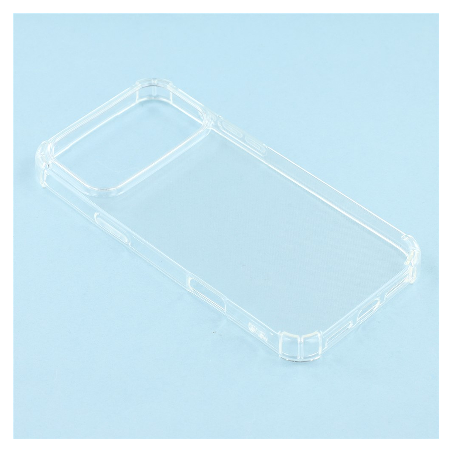 Apple iPhone 17 Pro Hoesje Schokbestendig en Dun TPU Back Cover Transparant afbeelding 6