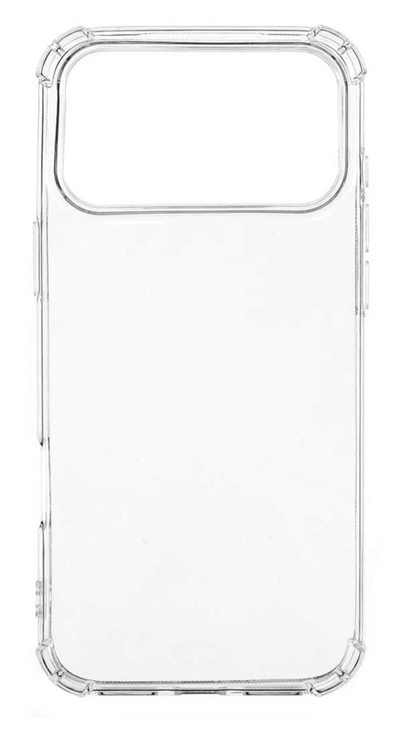 Apple iPhone 17 Pro Hoesje Schokbestendig en Dun TPU Back Cover Transparant afbeelding 2