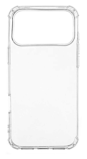Apple iPhone 17 Pro Hoesje Schokbestendig en Dun TPU Back Cover Transparant afbeelding 2