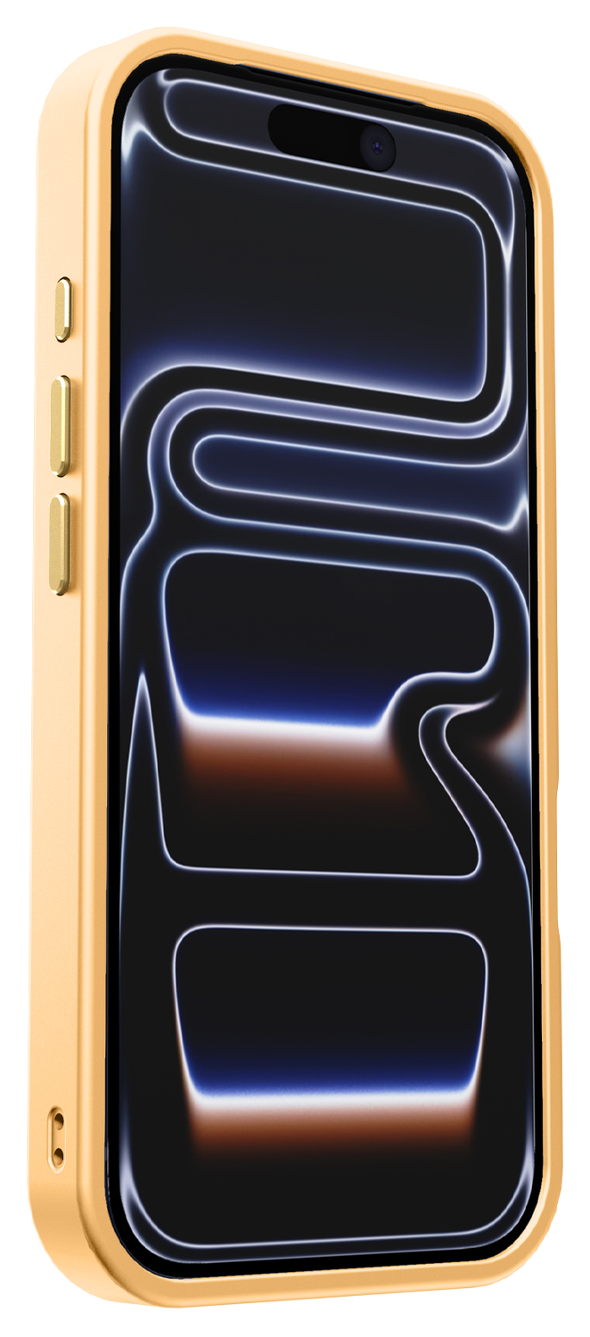 iPhone 17 Pro Hoesje met MagSafe Back Cover Matte Oranje afbeelding 14