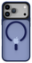 iPhone 17 Pro Hoesje met MagSafe Back Cover Matte Donker Blauw afbeelding 8