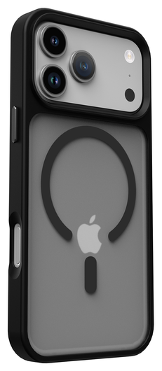 iPhone 17 Pro Hoesje met MagSafe Back Cover Matte Zwart afbeelding 11