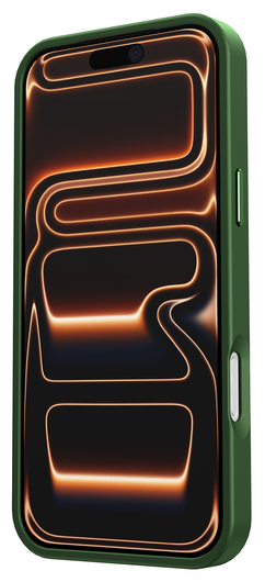 iPhone 17 Pro Hoesje met MagSafe Back Cover Matte Donker Groen afbeelding 12