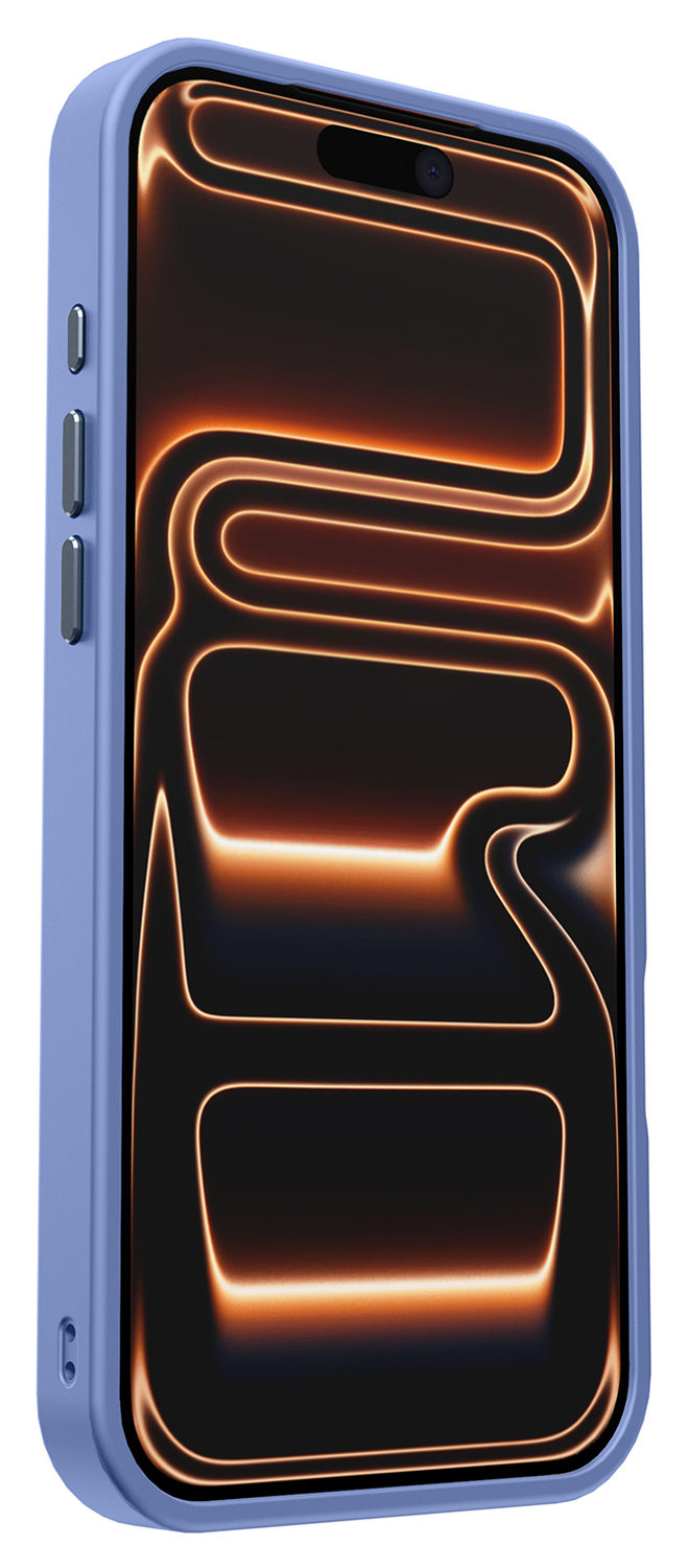 iPhone 17 Pro Hoesje met MagSafe Back Cover Matte Blauw afbeelding 14