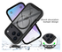 Apple iPhone 17 Pro Hoesje Full Protect 360° Cover met MagSafe Zwart afbeelding 3