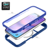 Apple iPhone 17 Pro Hoesje Full Protect 360° Cover met MagSafe Blauw afbeelding 2
