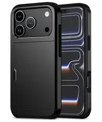 iPhone 17 Pro Telefoonhoesje met pasjeshouder