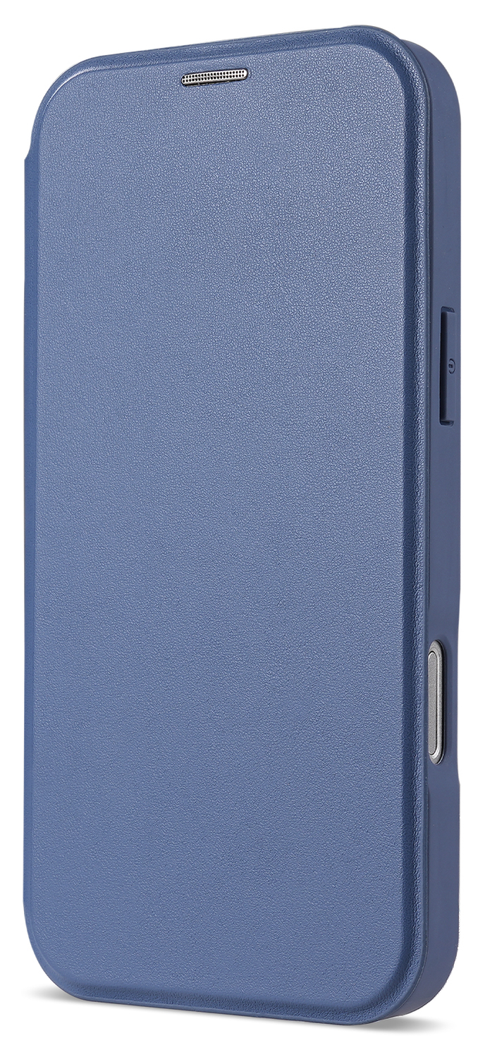 Apple iPhone 17 Pro Hoesje met MagSafe Book Case Transparant Blauw afbeelding 7