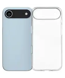 Apple iPhone Air Hoesje Dun TPU Back Cover Transparant afbeelding