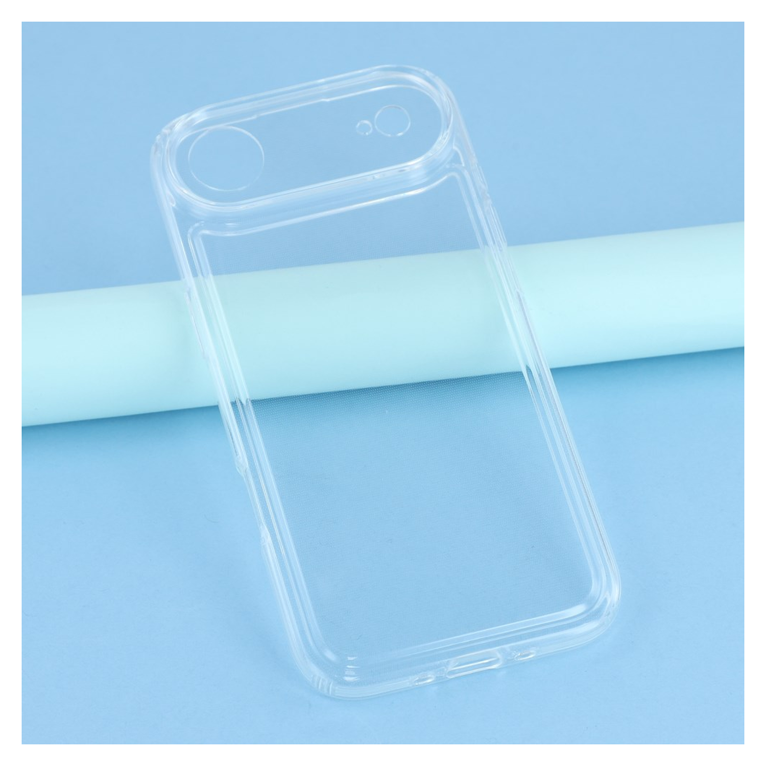 Apple iPhone Air Hoesje Dun TPU Back Cover Transparant afbeelding 3