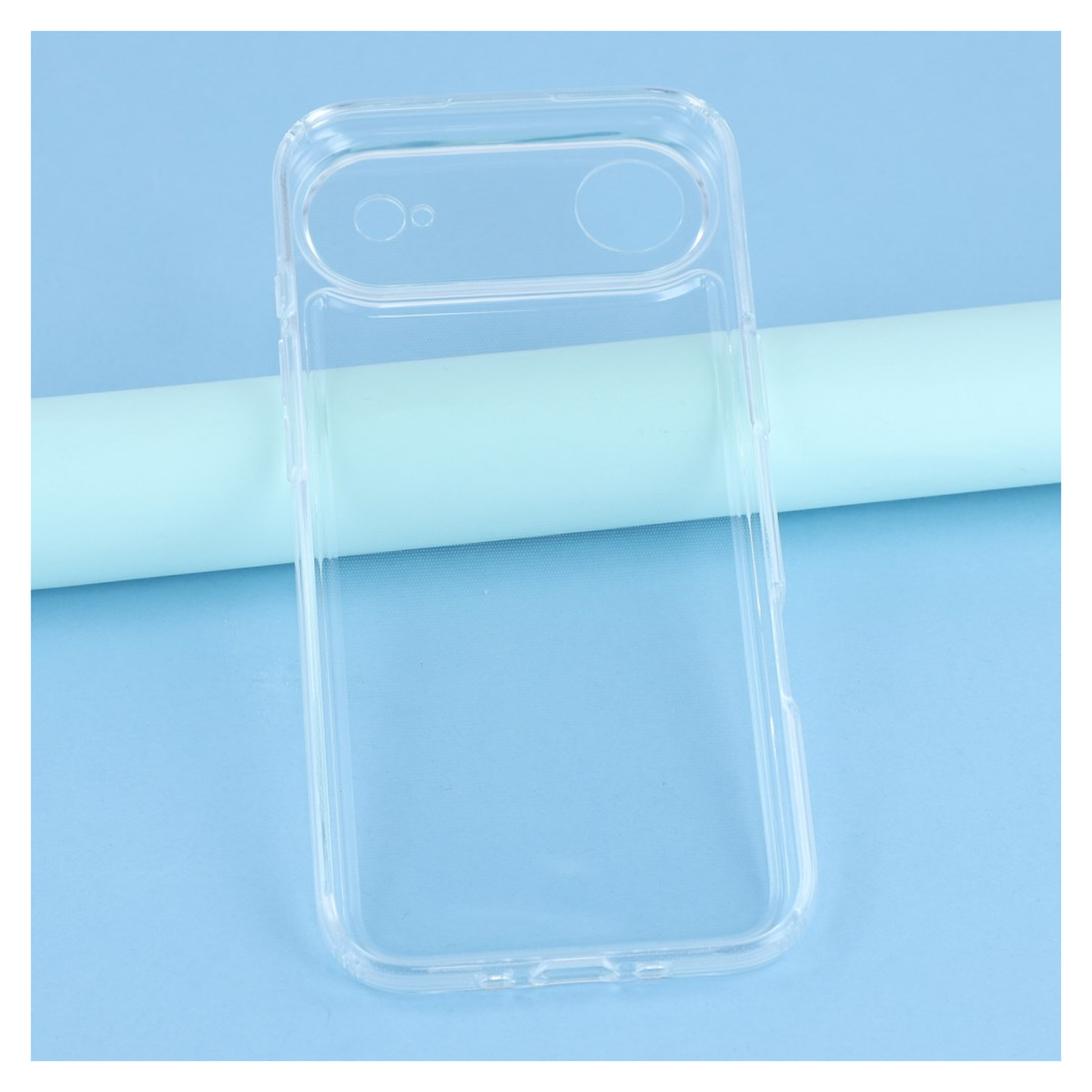 Apple iPhone Air Hoesje Dun TPU Back Cover Transparant afbeelding 4